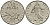 Франция 1/2 франка 1997 сеятель KM 931 никель 4135-743