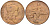Франция 10 сантимов 1904 тип Даниэль-Дюпюи KM 843, Le Franc 136.14 бронза 221-424