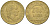 Италия 200 лир 1981 R, шестерня KM 105 алюминиевая бронза 259-143