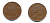 Финляндия 10 пенни 1935 республика (1918-1962) KM 24 медь 51-5452