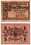 Ратенов 5 пфеннигов 1917 1 мая 1917, нотгельд, земля Бранденбург, текст коричневый, номер шестизначный Grabowski R8.1a бумага 2193-38-1-1