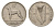 Ирландия 6 пенсов 1928 собака, ирландский волкодав KM 5 никель 4608-135