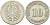ГЕРМАНИЯ 10 ПФЕННИГОВ 1875 B, СТАРОГЕРБОВКА KM 4, J. 4 медно-никель 4401-243