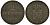Саксен-Мейнинген 2 пфеннига 1869 Георг II (1866-1914) KM 174, Jaeger 448, AKS 215 медь 413-5322