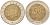 Турция 50 курушей 2009 KM 1243 биметалл 4610-1131