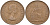Великобритания 1 пенни 1967 Елизавета II (1952-2022) KM 897, Spink 4157 бронза 4574-325