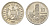 Гватемала 10 сентаво 1994 KM 277 медно-никель UNC 4649-325