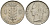 БЕЛЬГИЯ 1 ФРАНК 1973 BELGIQUE KM 142.1 медно-никель 4546-513
