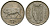 Ирландия 5 пенсов 1993 бык KM 28 медно-никель 4136-922