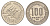 Габон 100 франков 1975 KM 13 никель UNC 4671-131