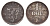 Норвегия 1 эре 1942 Хокон VII (1905-1957) KM 387 железо 4701-541