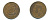 Великобритания 1/2 пенни 1942 Георг VI (1936-1952) KM 844, Spink 4115 бронза 59-1016