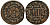 ЛИППЕ-ДЕТМОЛЬД 3 ПФЕННИГА 1623 СИМОН VII (1613-1627) KM 41, Grote 124 var. Slg. Weweler 267/8 медь 4513-153