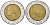 Италия 500 лир 1987 R, Квиринальский дворец в Риме KM 111 биметалл 4619-536