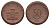 Фрайберг 50 пфеннигов 1921 Men05 8084.7, Men05 8084.8, Men22.2 10080 фарфор 1094-9-83
