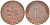 ФРГ 1 пфенниг 1991 D KM 105 сталь плакированная медью 4580-355