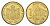 Сербия 1 динар 2005 KM 39 никель латунь 4701-1252