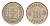 Исландия 10 эйре 1967 KM 10 медно-никель UNC 4632-936