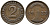 ГЕРМАНИЯ 2 РЕНТЕНПФЕННИГА 1923 D KM 31, J. 307 бронза 24-414
