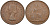 Великобритания 1 пенни 1965 Елизавета II (1952-2022) КМ 897, Spink 4157 бронза 4574-234