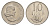 ЮАР 10 центов 1966 1966 Ян ван Рибек (1619-1677), South Africa, легенда на английском, цветок алоэ KM 68.1 никель 4598-969