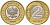 Польша 2 злотых 1994 MW KM 283 биметалл    4161-1057
