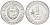 КНДР 1 чон 1959 одна звезда на реверсе KM 9 алюминий UNC 4580-838