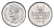 Пакистан 1 рупия 2015 KM 67 алюминий UNC 4614-842