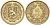 ФИНЛЯНДИЯ 5 МАРОК 1931 S KM 31 алюминиевая бронза 4563-345