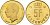 Люксембург 5 франков 1991 Великий герцог Жан (1964-2000), тираж 10.000 экземпляров KM 65 алюминиевая бронза  BU  4635-1223
