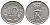 ДАНИЯ 10 ЭРЕ 1962 C; S, ФРЕДЕРИК IX (1947-1972) KM 849.1 медно-никель 26-867