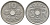 ДАНИЯ 10 ЭРЕ 1924 HCN ; GJ, КРИСТИАН X (1912-1947) KM 822.1 медно-никель 100-1136