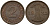 Германия 2 рентенпфеннига 1924 A KM 31, J. 307 бронза 4189-826