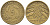 ГЕРМАНИЯ 5 РЕЙХСПФЕННИГОВ 1925 D, KM 39, J. 316 алюминиевая бронза 4396-1627