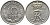Дания 10 эре 1966 С; S, Фредерик IX (1947-1972) KM 849.1 медно-никель 100-725