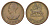 Эфиопия 10 сантимов 1944 EE 1936, Хайле Селассие I (1941-1974) KM 34 медь 4544-1155