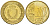 Мальта 10 евроцентов 2008 F KM 128 нордик UNC 4551-1142