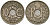 Франция 10 сантимов 1924 KM 866a, Le Franc 138.3 медно-никель 4143-937