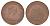 Джерси 2 пенса 1989 Елизавета II (1952-2022), Сент-Хелиер KM 55 бронза    4660-222