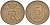 ДАНИЯ 5 ЭРЕ 1964 C; S, ФРЕДЕРИК IX (1947-1972) KM 848.1 бронза 4402-1223