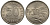 Индонезия 50 рупий 1971 райская птица KM 35 медно-никель XF-UNC 4182-535