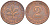 ФРГ 2 пфеннига 1977 G KM 106a, J.381a сталь плакированная медью 116-334