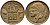 БЕЛЬГИЯ 50 САНТИМОВ 1959 BELGIQUE KM 148.1 бронза 4392-829