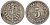 Германия 5 пфеннигов 1876 E, старогербовка KM 3, J. 3 медно-никель 51-3137