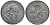 Франция 5 франков 1994 300 лет со дня рождения Вольтера KM 1063, Le Franc 344.2 медно-никель плакированный никелем 4123-246