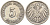 Германия 5 пфеннигов 1908 E KM 11, Jager 12, Weege 6 медно-никель 4151-511