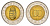 Венгрия 100 форинтов 1996 BP KM 721 биметалл UNC 4650-1041