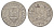 Тильзит (сейчас - Советск) 1/2 марки 1918 Funck 540.2, Men18 31302.2 железо UNC 1527-522