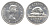Канада 5 центов 1964 Елизавета II (1952-2022), бобр KM 57 никель PROOF-LIKE (BU) 4639-443