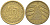 ГЕРМАНИЯ 10 РЕНTЕНПФЕННИГОВ 1924 F KM 33, J. 309, Weege 8 алюминиевая бронза 210-325